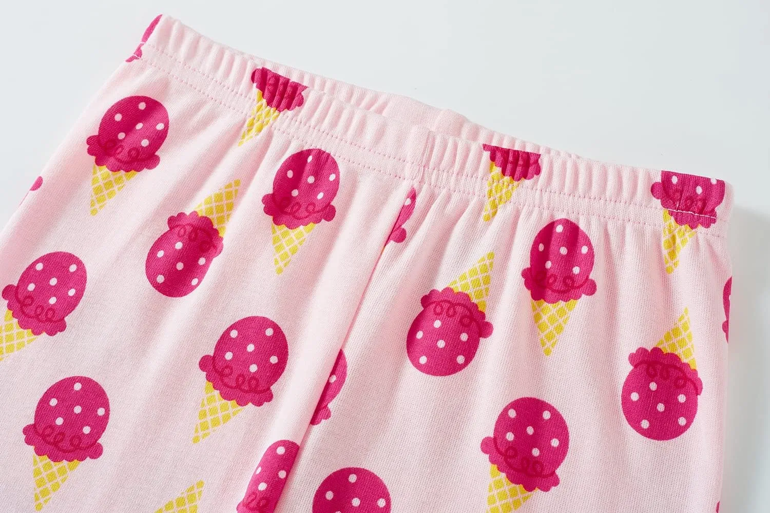 Popshion Little Girls Pajamas Summer Short Sets Mermaid Sleepwear 100% Cotton Toddler Pjs Clothes Size 2-8 Years
