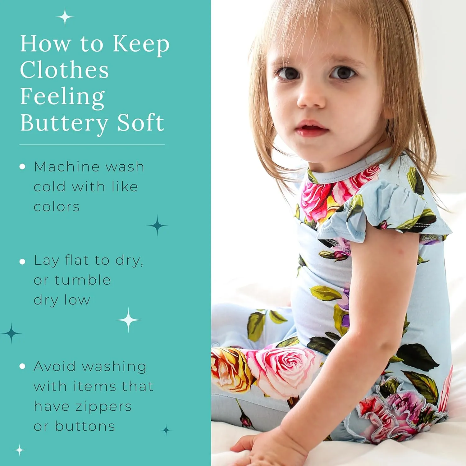Posh Peanut Baby Girl Pajamas – Ruffled Cap Sleeve Romper PJs – Soft Viscose from Bamboo One-Piece for Babies & Toddlers
