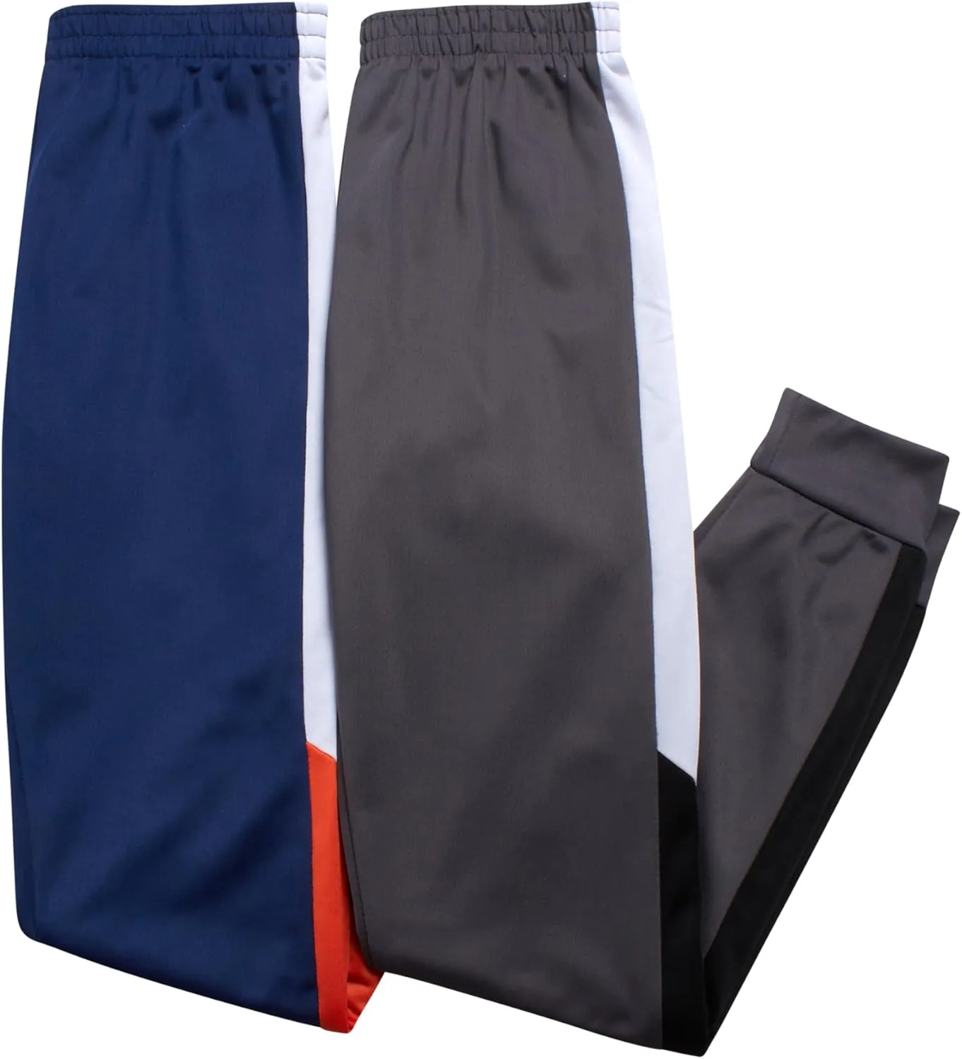 Pro Athlete Boys Tracksuit Set - 4 Piece Athletic Graphic Tee and Tricot Joggers Sweatpants, Boys' Activewear Set (Size 8-16)
