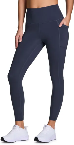 RBX Active High Waisted Squat Proof Ankle Length Leggings for Women, 7/8 Yoga Leggings with Pockets