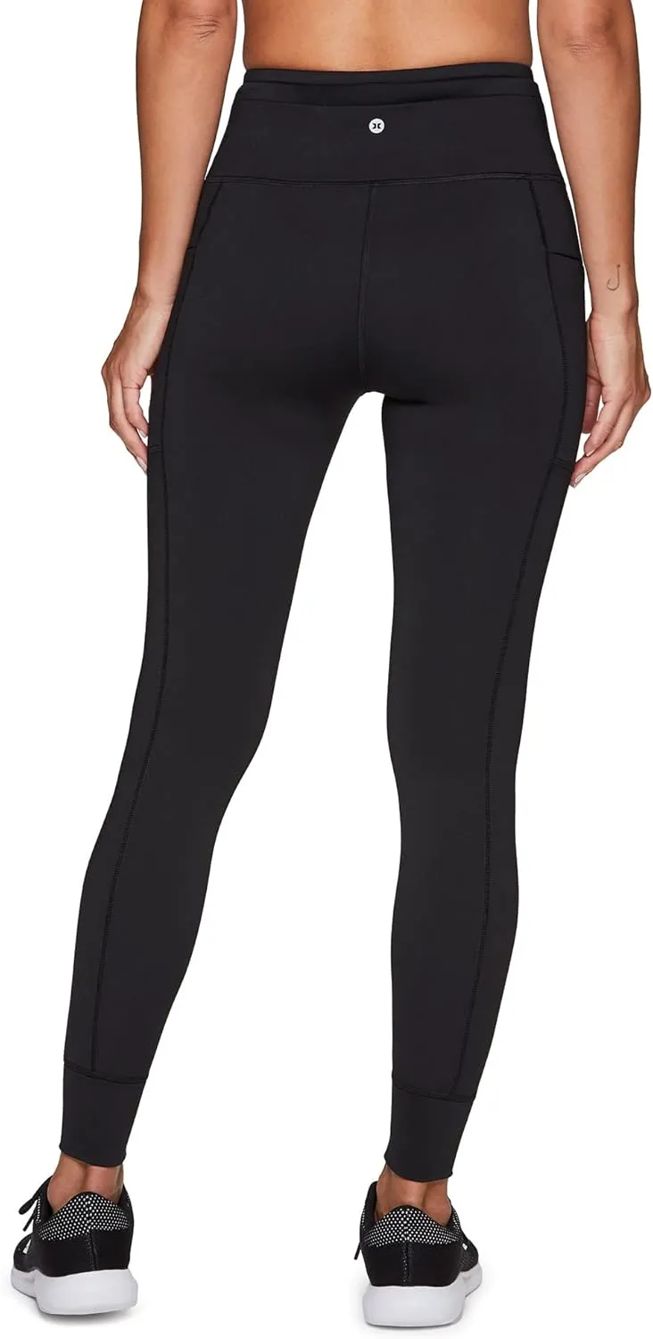 RBX Active Women's Fleece Lined Jogger Legging, Drawstring Waist Legging/Jogger