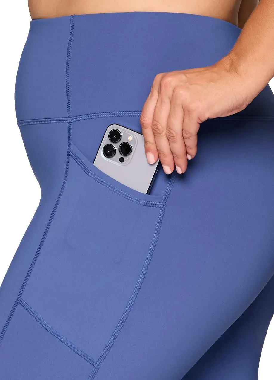 RBX Active Women's Plus Size Stretch Ankle/Full Length Workout Running Gym Yoga Leggings