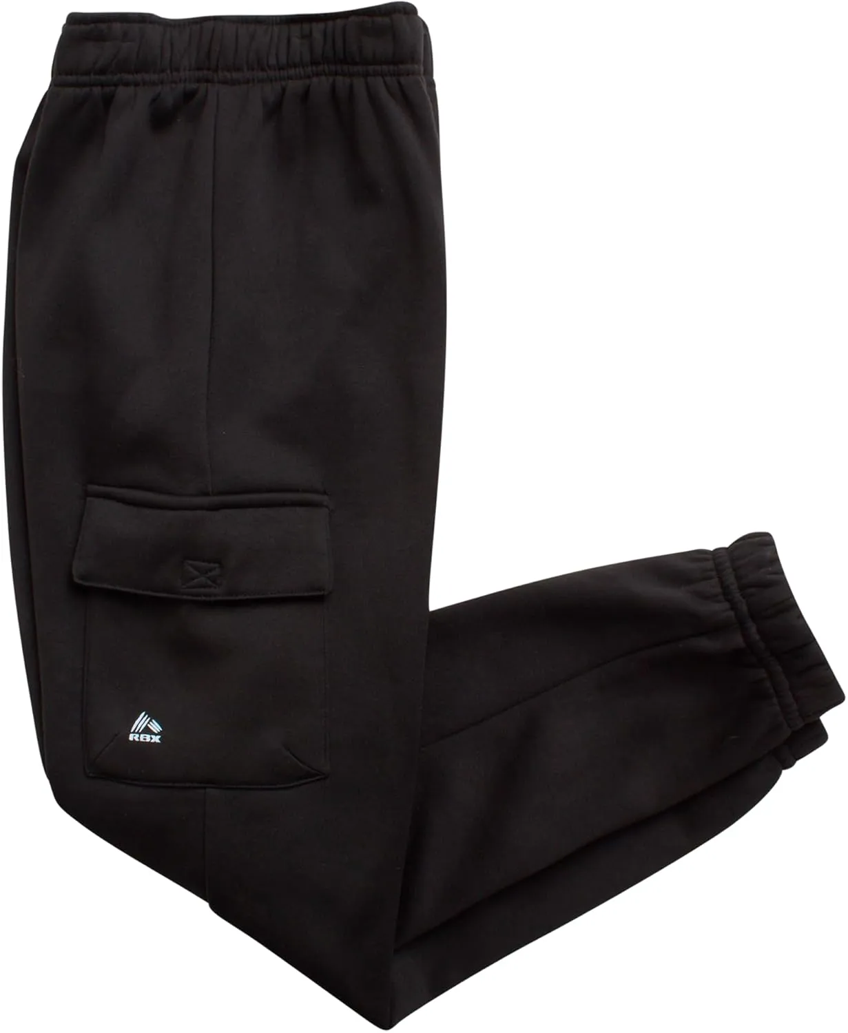 RBX Boys' Active Jogger Set - 2 Piece Hooded Short Sleeve T-Shirt and Fleece Joggers (Size: 4-12)