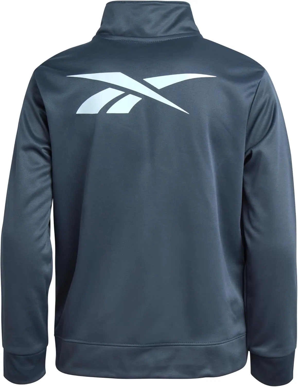Reebok Boys' Jogger Set - 2 Piece Full Zip Athletic Performance Jacket and Jogger Sweatpants for Boys (Sizes: 9-12)
