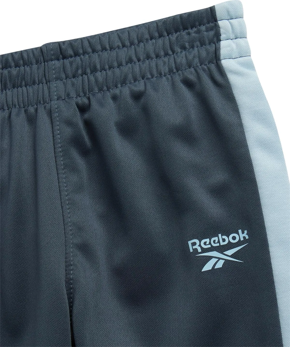 Reebok Toddler Boys' Jogger Set - 2 Piece Full Zip Tricot Tracksuit - Boys Active Jacket & Jogger Pants Playwear Set (12M-7)