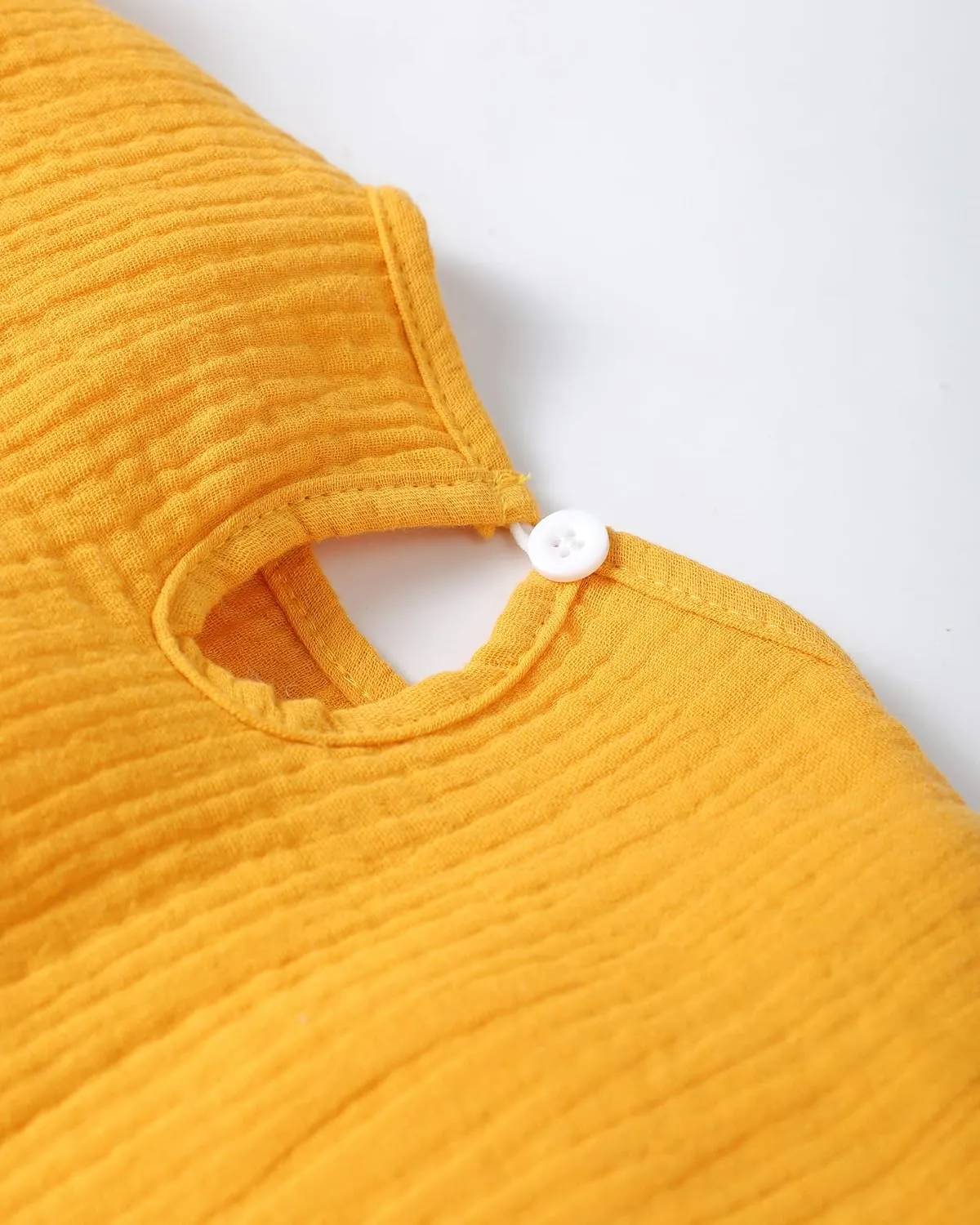 Renotemy Toddler Baby Girls Clothes Summer Outfits Ruffle Sleeve Tops Belt Shorts Pant Clothing Shorts Sets for Girls