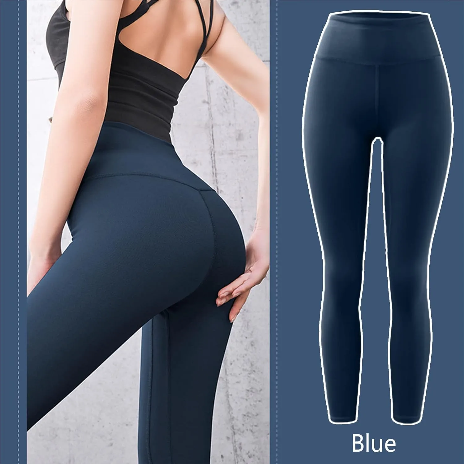 Scrunch Butt Lift Leggings for Women Workout Yoga Pants Ruched Booty High Waist Tummy Control Gym Athletic Leggings