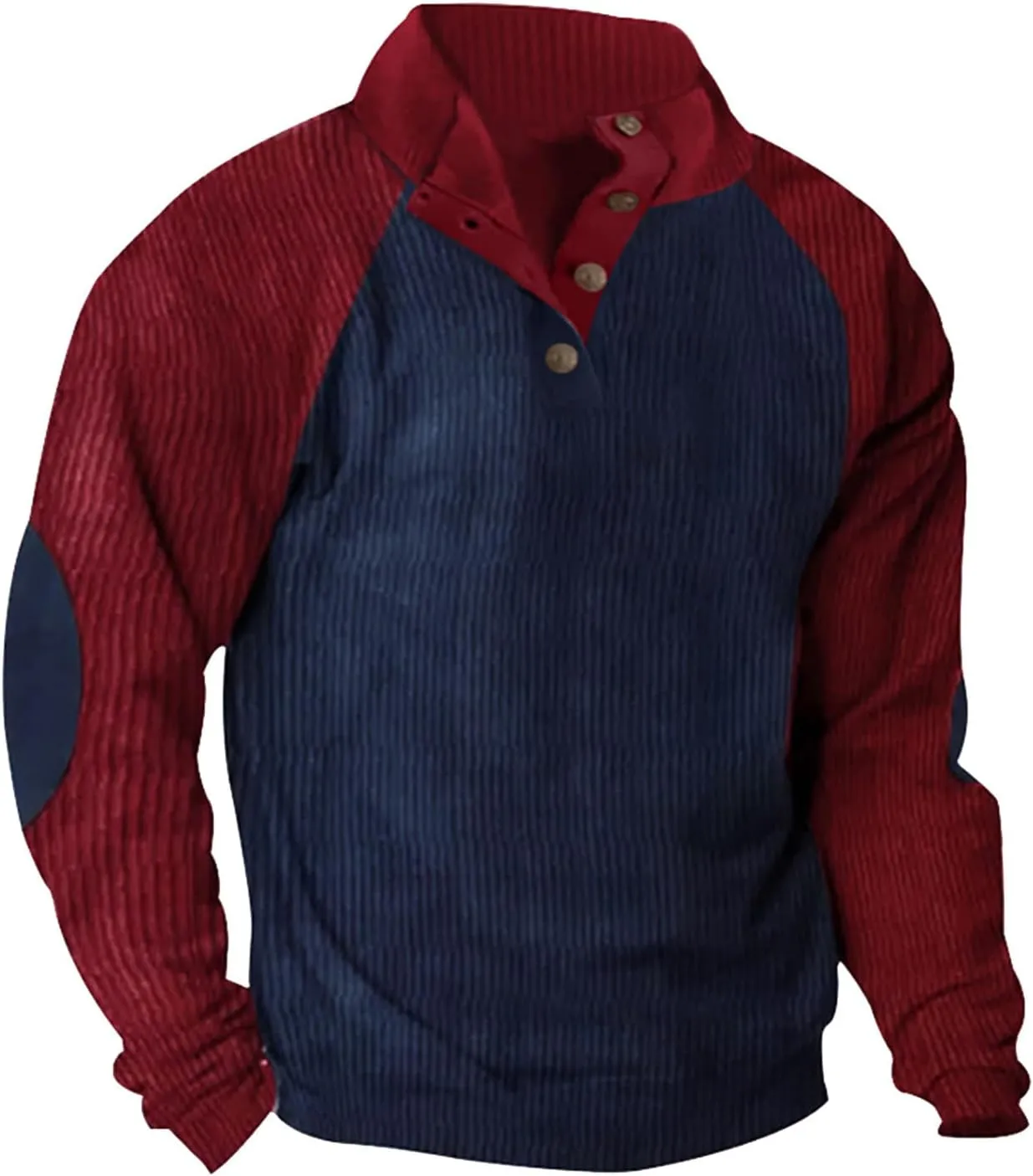 Solid Hoodie Pullover Sweater Men'S Fashion Spring And Autumn Casual Short Sleeved Round Neck Solid Color Thin