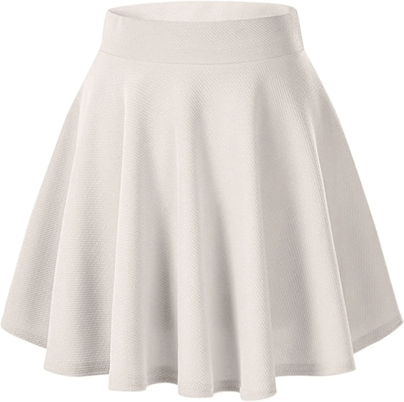 Tennis Skorts for Women Summer Casual Basic Versatile Golf Skort Stretchy Flared Pleated Mini Skater Skirt with Lined