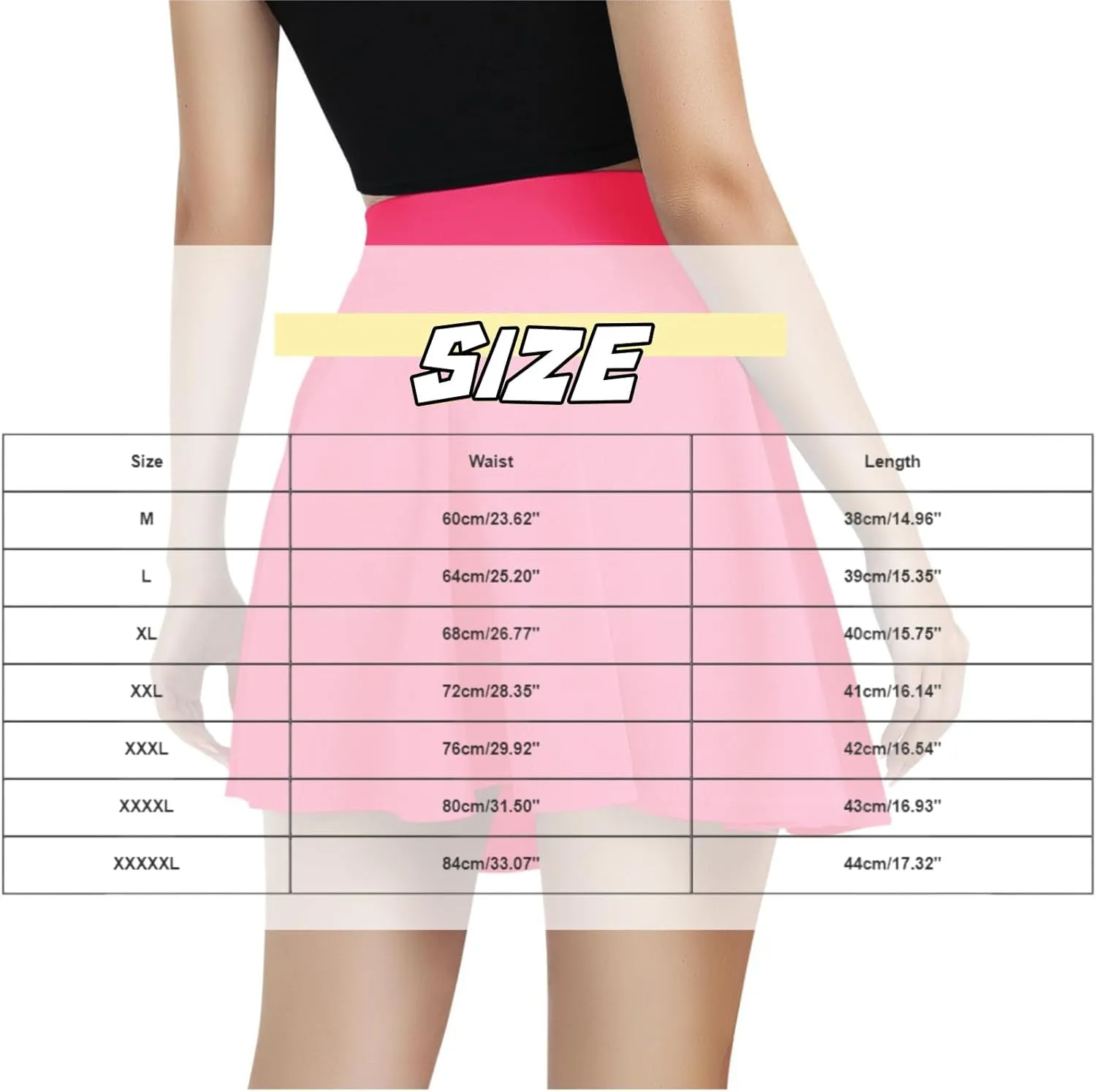 Tennis Skorts for Women Summer Casual Basic Versatile Golf Skort Stretchy Flared Pleated Mini Skater Skirt with Lined