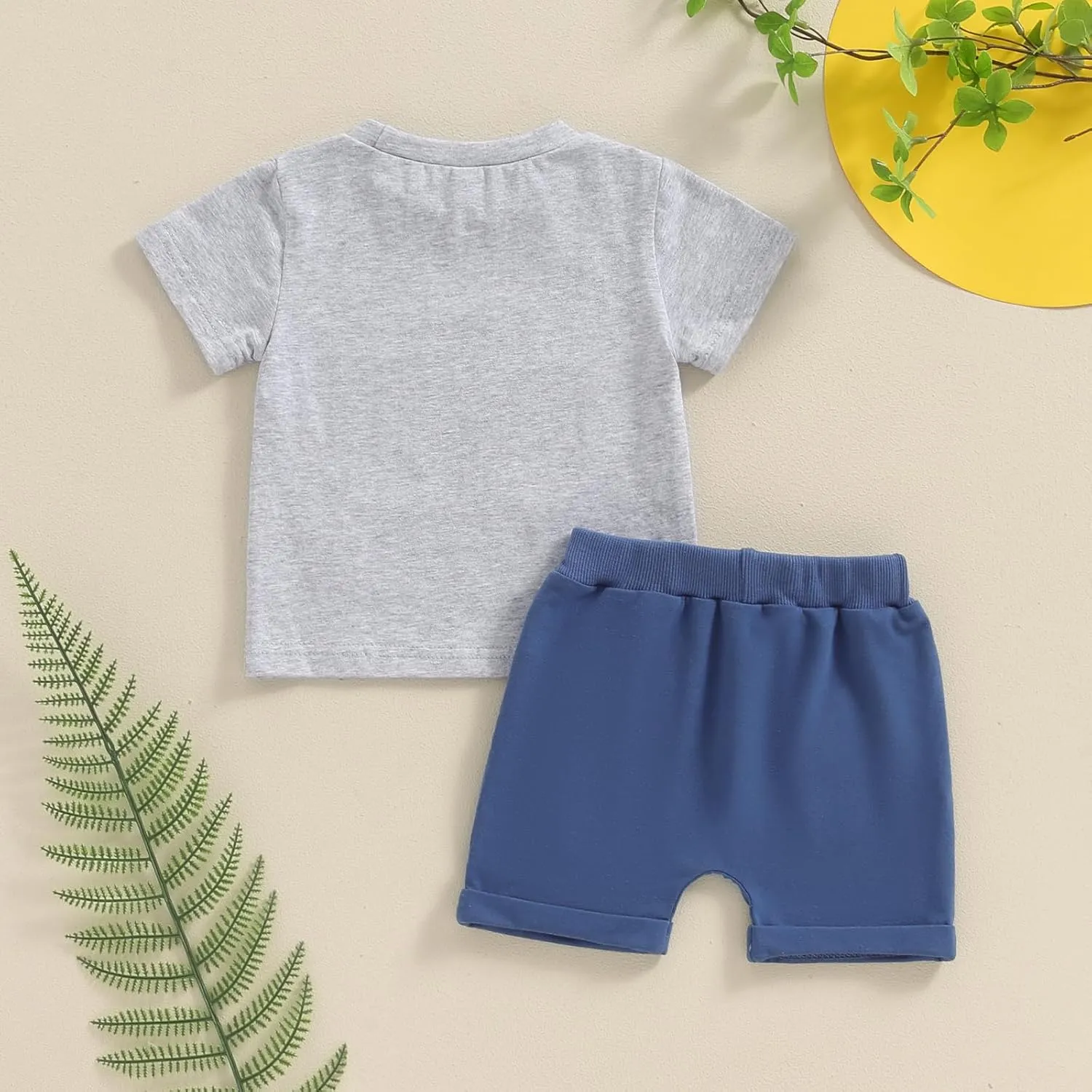 Toddler Boy Clothes Baby Boy Outfits Summer Short Sleeve T Shirts Athletic Shorts Newborn Boys' Clothing Sets