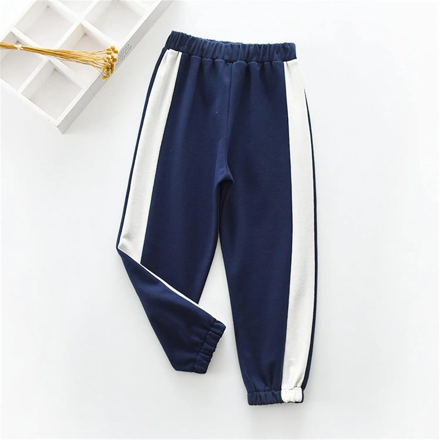 Toddler Boys Girl's Sweatpants Elastic Waist Long Sports Jogger Pants Athletic Pants Kids Street Hip Hop Pants