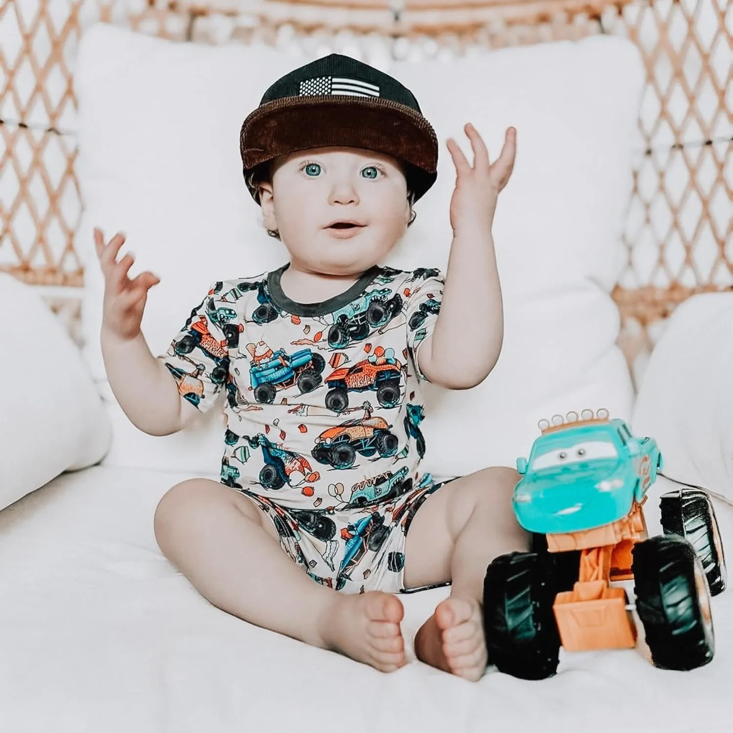 Toddler Hat - USA Hat - Patriotic Old Glory Best Bills with Stars Gorras Lids Branded USA Classis Baseball Trucker Flag Cap