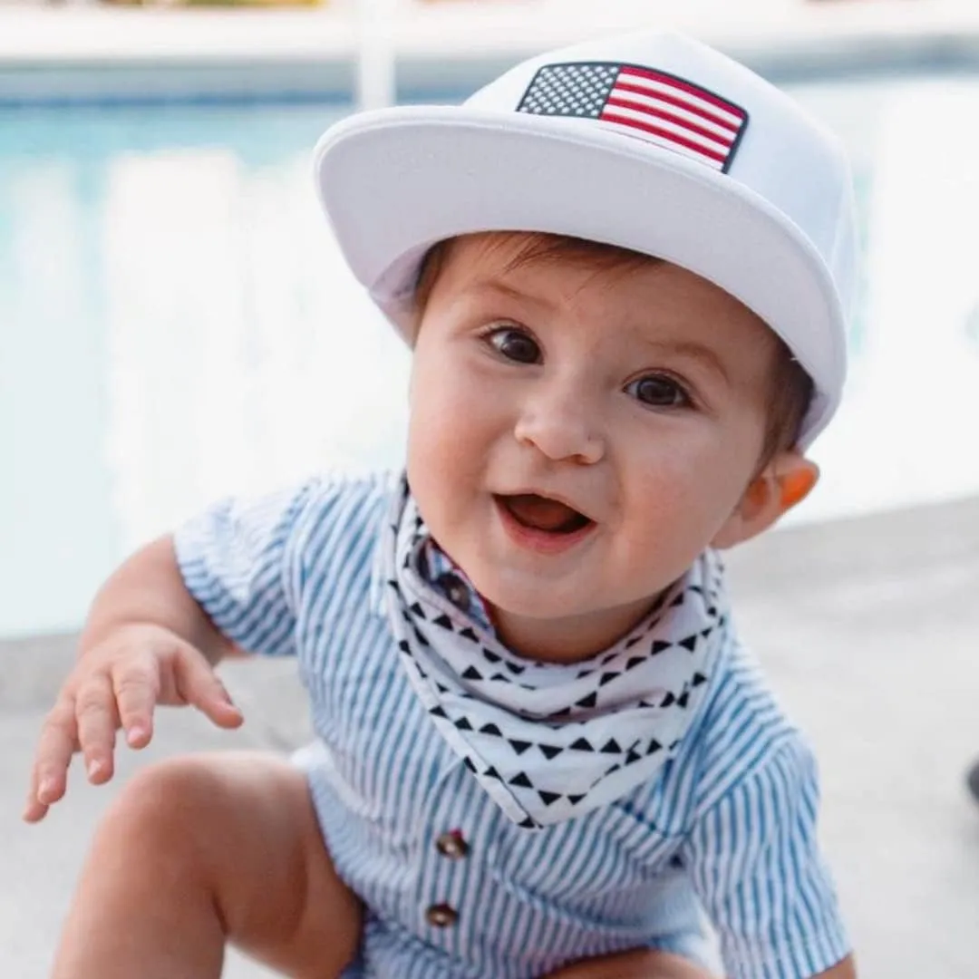 Toddler Hat - USA Hat - Patriotic Old Glory Best Bills with Stars Gorras Lids Branded USA Classis Baseball Trucker Flag Cap