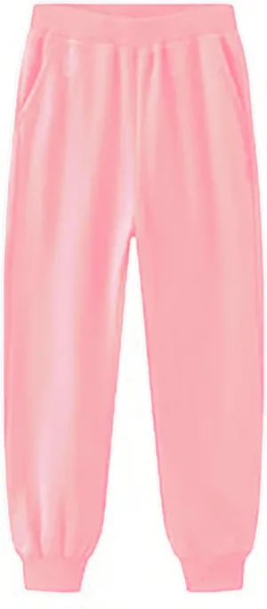 Toddler Kids Jogger Pants Girls Boys Elastic Waist Cotton Solid Pants Unisex Casual Pull-on Sweatpants for Teens
