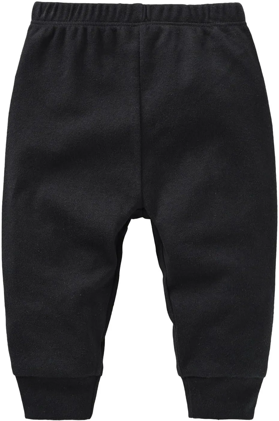 Toddler Unisex Basic Jogger Pants Baby Comfy Soft Plain Sweatpants Cotton Stretchy Pull On Pants for Athletic Sport