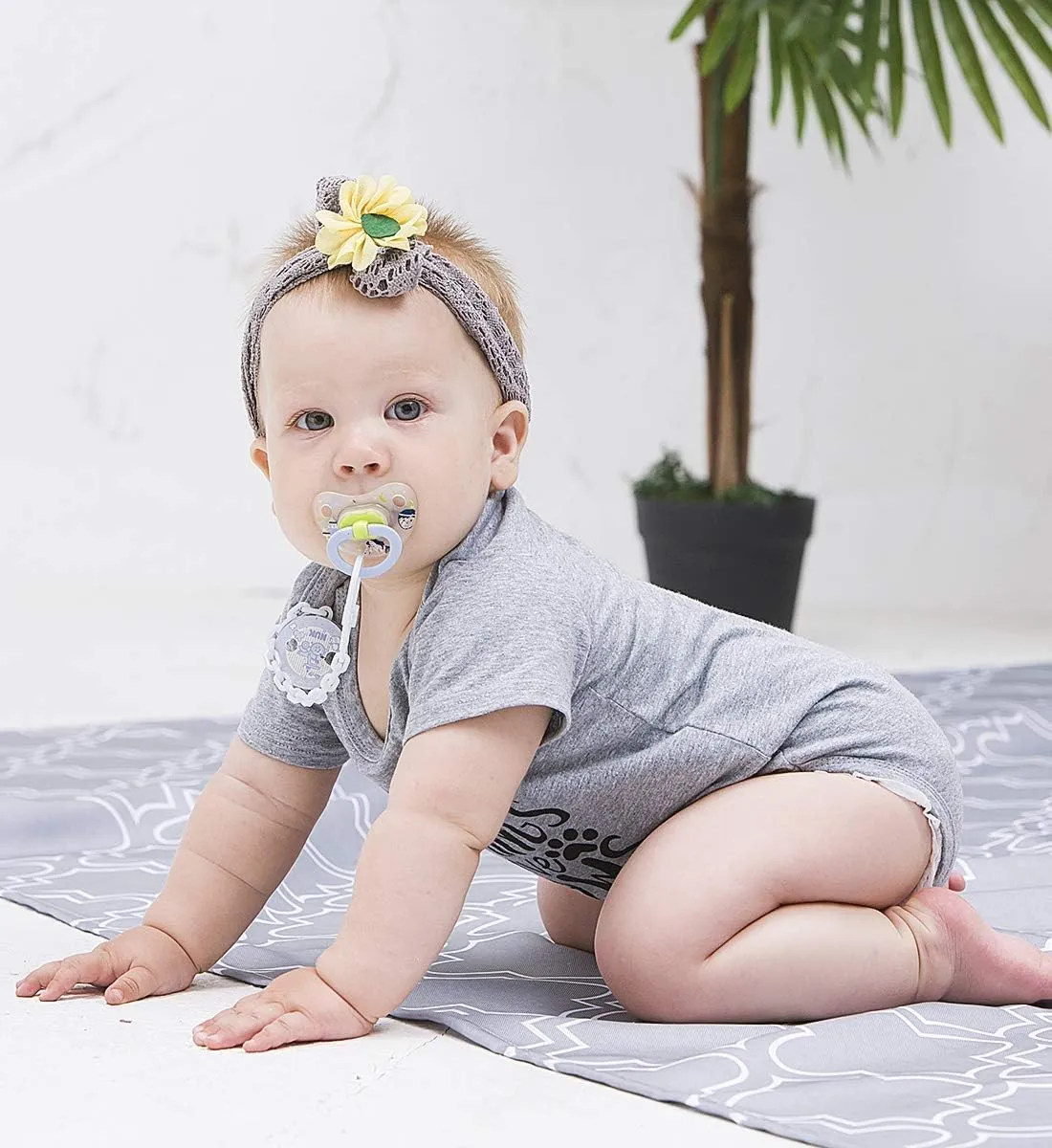 UNIFACO Unisex Baby Funny Saying Outfit Short and Long Sleeve Bodysuits Romper 0-18M