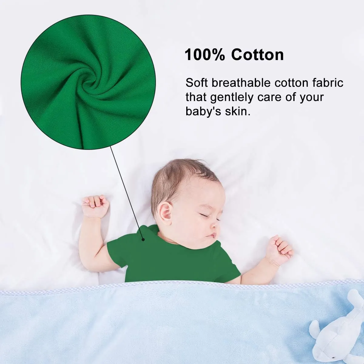 UNIFACO Unisex Baby Funny Saying Outfit Short and Long Sleeve Bodysuits Romper 0-18M