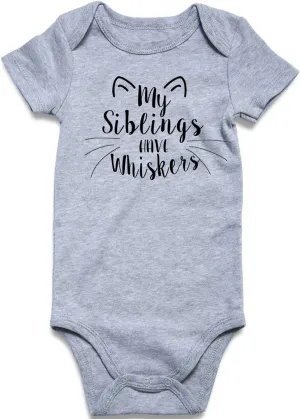 UNIFACO Unisex Baby Funny Saying Outfit Short and Long Sleeve Bodysuits Romper 0-18M
