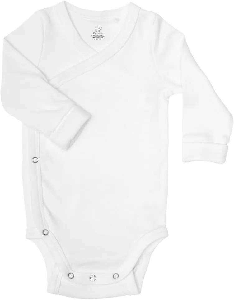 Unisex Baby Long-Sleeve Onesie Bodysuit - 100% Organic Cotton, Soft and Breathable Baby Clothes - Room-To-Grow