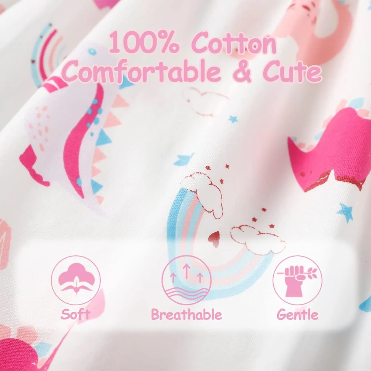 VASCHY Dress for Girls,Cute Girls Ruffle Sleeve Princess Party Outfit Clothes,Toddler/Little/Big Kid Girls Clothing