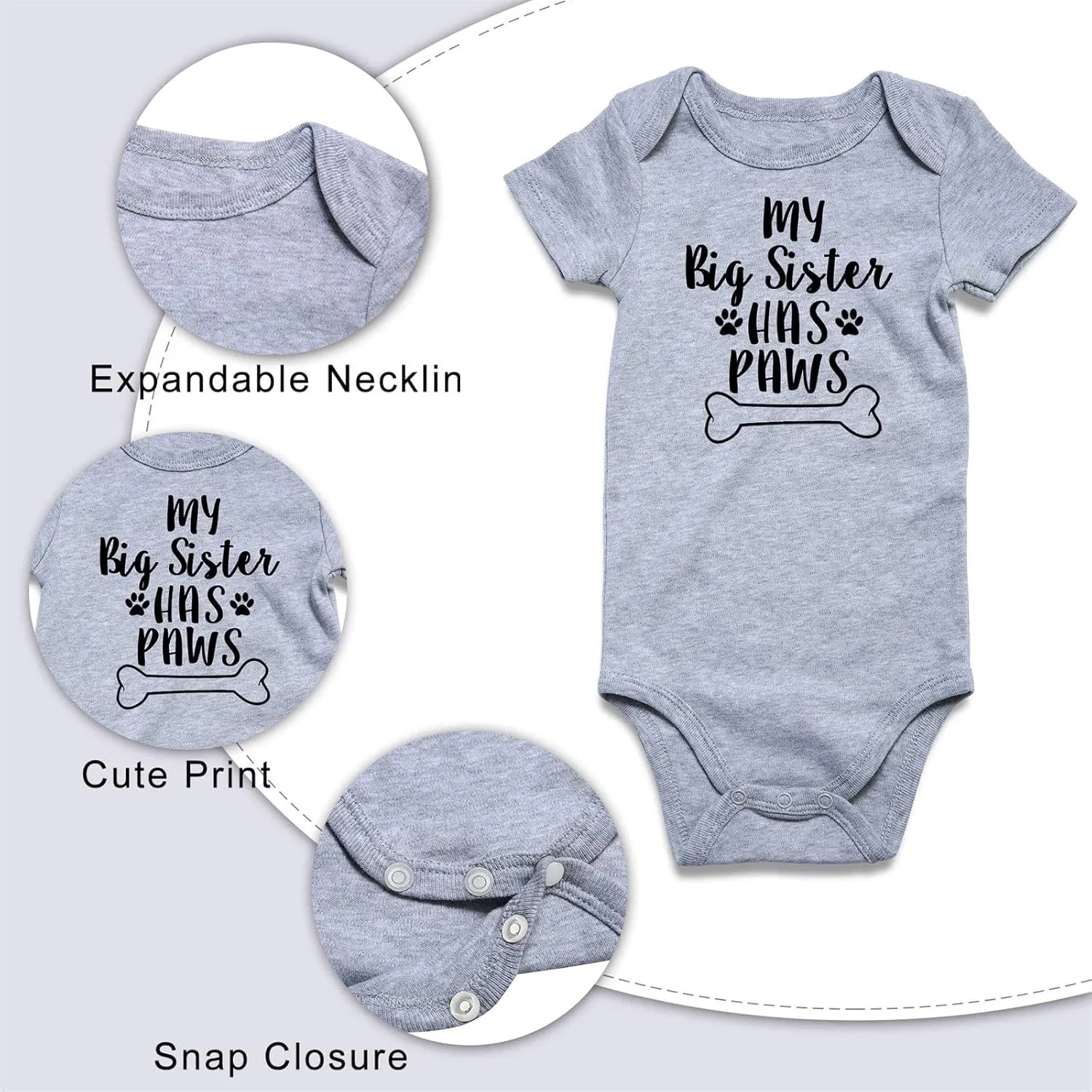 Vieille Baby Boys Girls Bodysuit Short Sleeve Romper Jumpsuit Outfit 0-12 Months