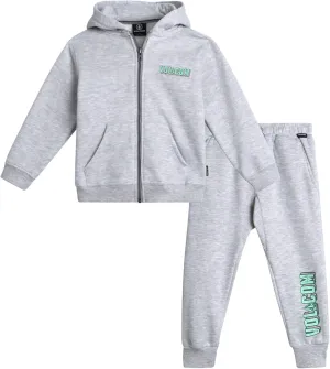 Volcom Infant Baby Boys' Tracksuits - 2 Piece Soft Fleece Full Zip Up Hoodie and Jogger Pants Set for Toddler Boys (12M-7)