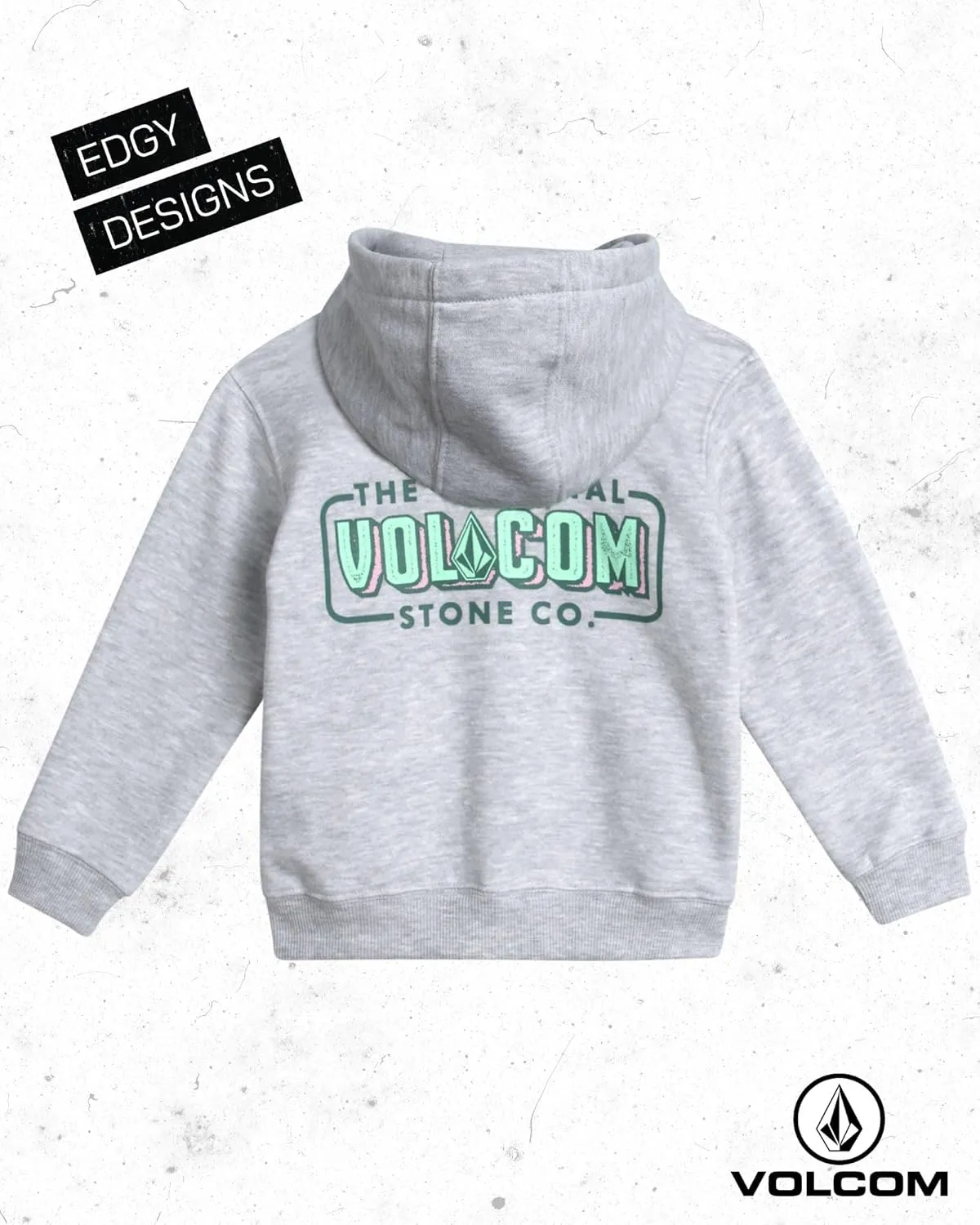Volcom Infant Baby Boys' Tracksuits - 2 Piece Soft Fleece Full Zip Up Hoodie and Jogger Pants Set for Toddler Boys (12M-7)