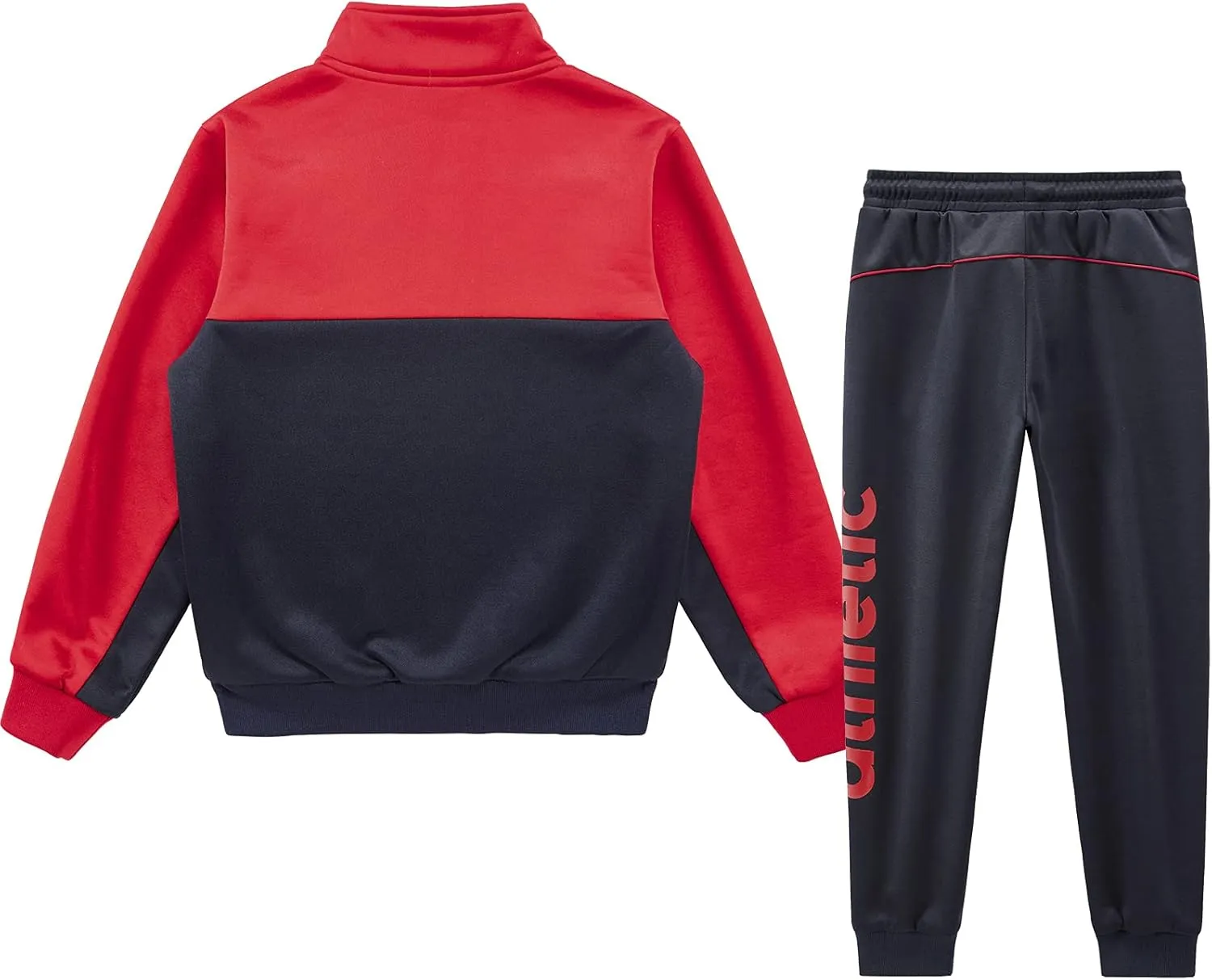 W JIANWANG Boys' Activewear Kids Clothing Sets Full Zip Fleece Brush Tracksuits Active Jackets and Pants 2 Piece 2-8 Years…