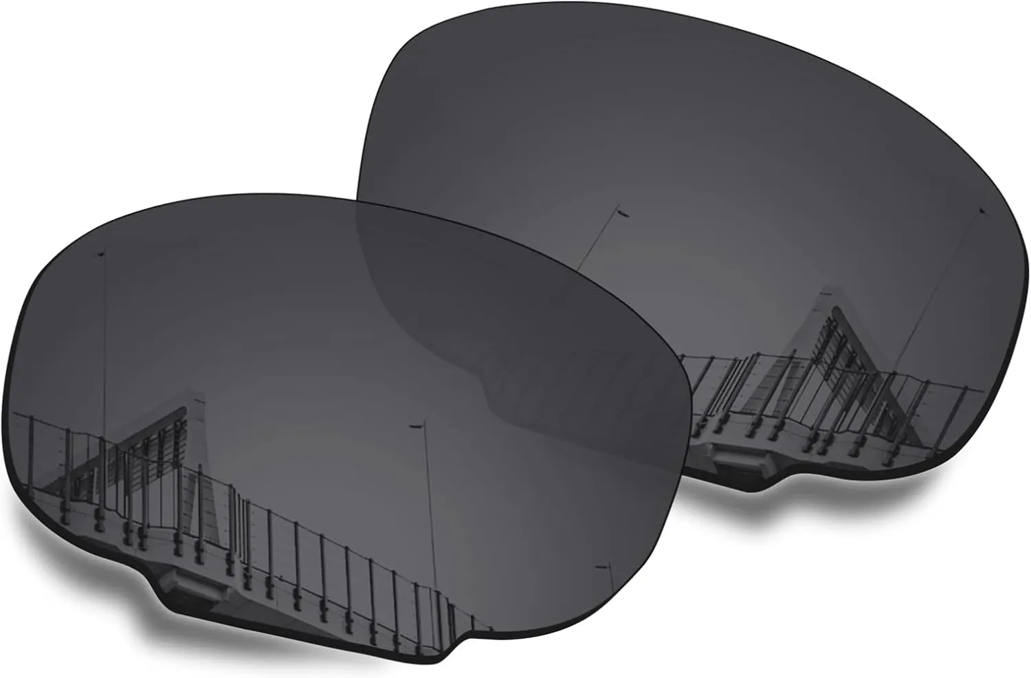 Well-aimed Replacement Lenses Compatible with Native Bomber Sunglasses - More Options