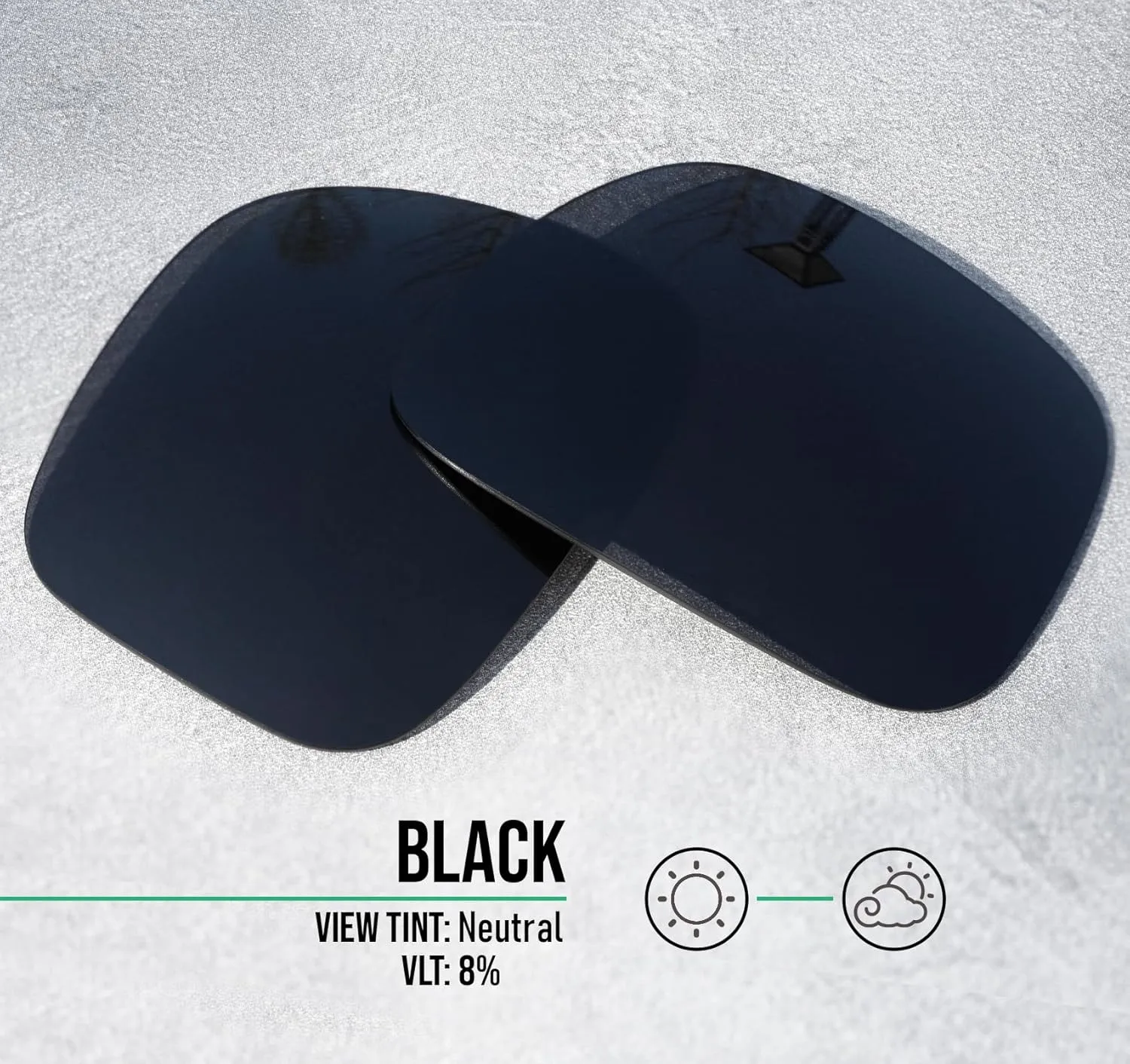 Well-aimed Replacement Lenses Compatible with Wiley X Slay Sunglasses - More Options