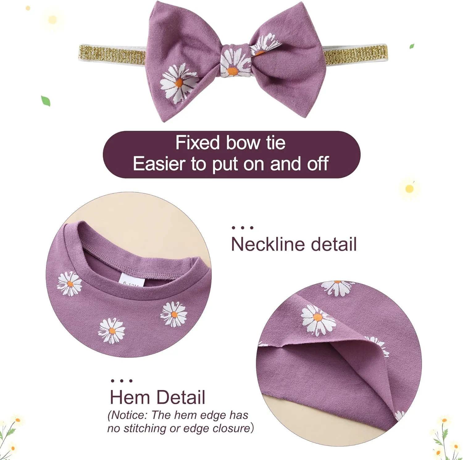 WESIDOM Toddler Girl Clothes Baby Girls Outfits 6M-5T Summer Floral Print Shirt Shorts Headband 3pcs Baby Clothing