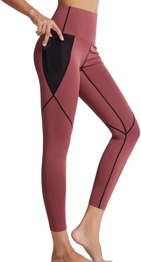 Women High Waist Anti Cellulite Push Up Scrunch Butt Lift Booty Compression Tights Leggings Yoga Pants