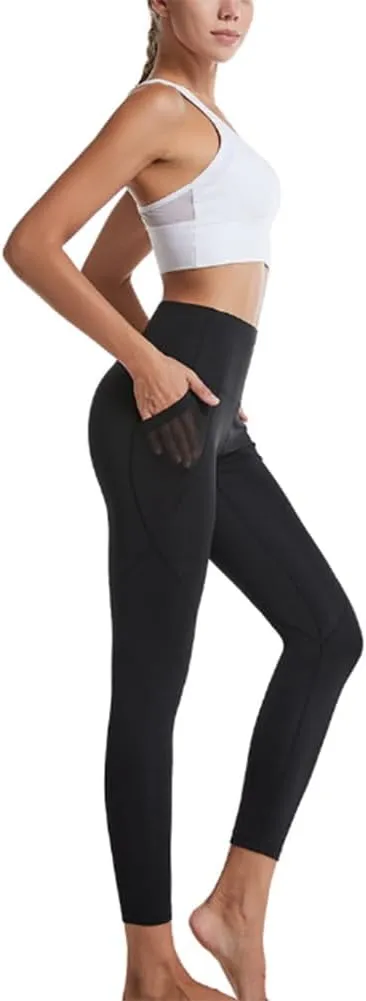 Women High Waist Anti Cellulite Push Up Scrunch Butt Lift Booty Compression Tights Leggings Yoga Pants