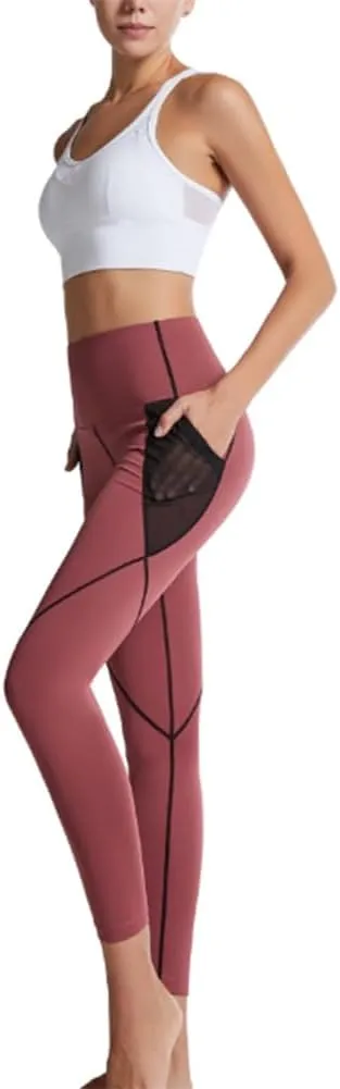 Women High Waist Anti Cellulite Push Up Scrunch Butt Lift Booty Compression Tights Leggings Yoga Pants