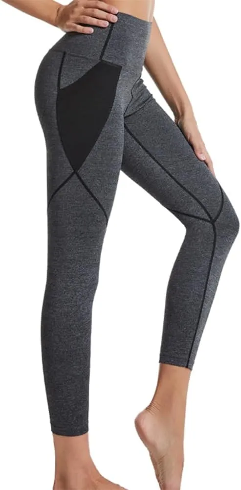 Women High Waist Anti Cellulite Push Up Scrunch Butt Lift Booty Compression Tights Leggings Yoga Pants