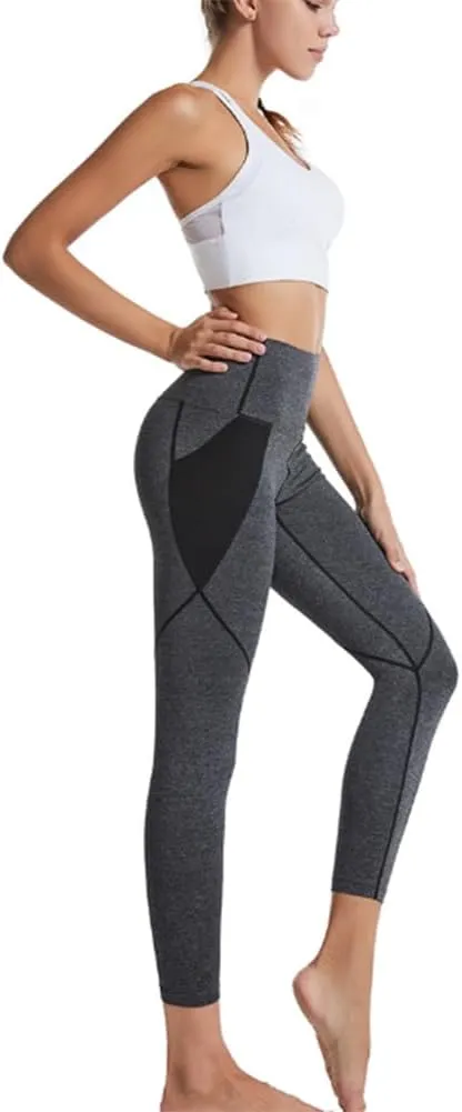 Women High Waist Anti Cellulite Push Up Scrunch Butt Lift Booty Compression Tights Leggings Yoga Pants