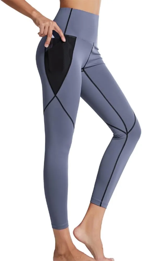 Women High Waist Anti Cellulite Push Up Scrunch Butt Lift Booty Compression Tights Leggings Yoga Pants