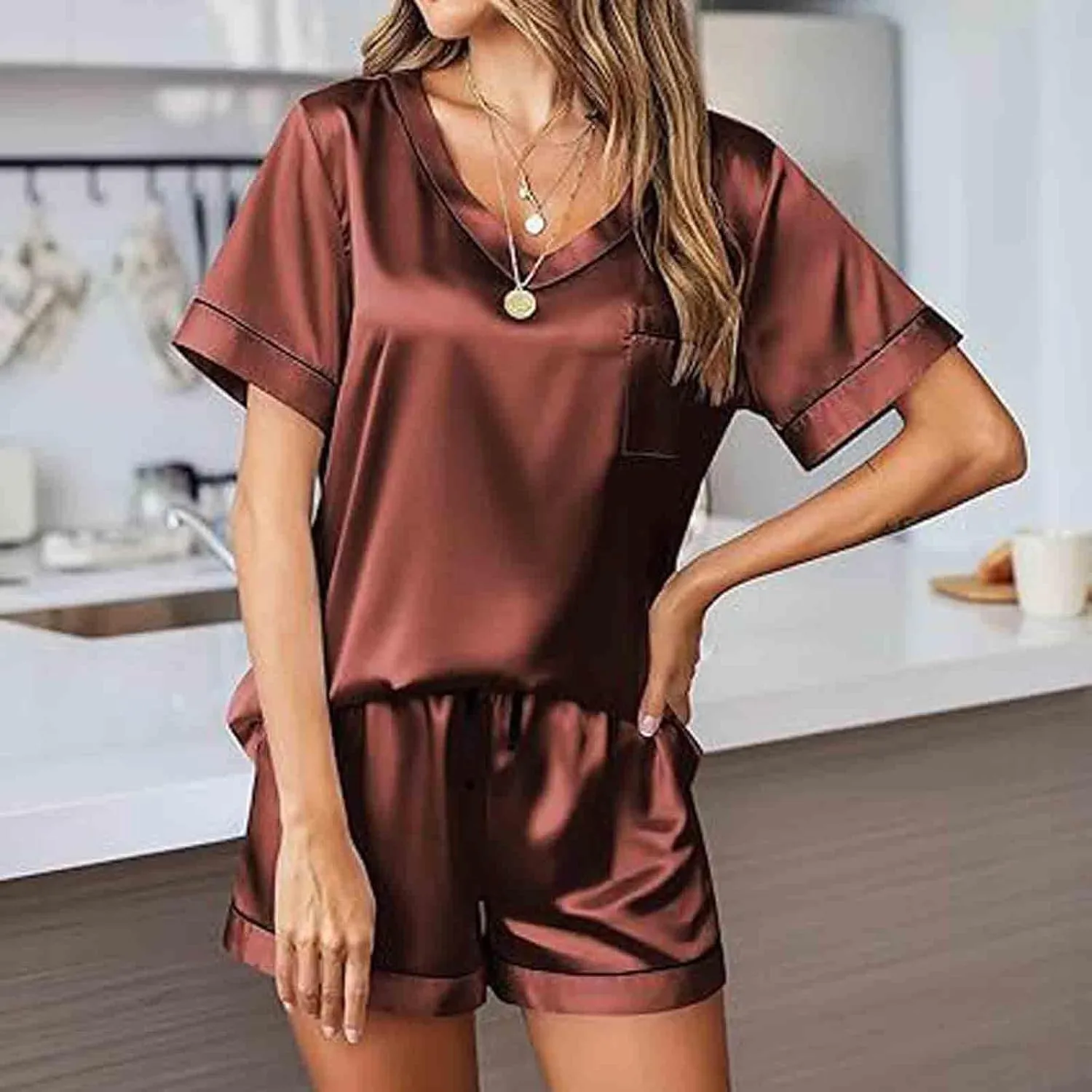 Women Lingerie Teddy Babydolls Bra and Knickers Set Sleeveless Side Slit Short Dress Nightwear Nightgowns