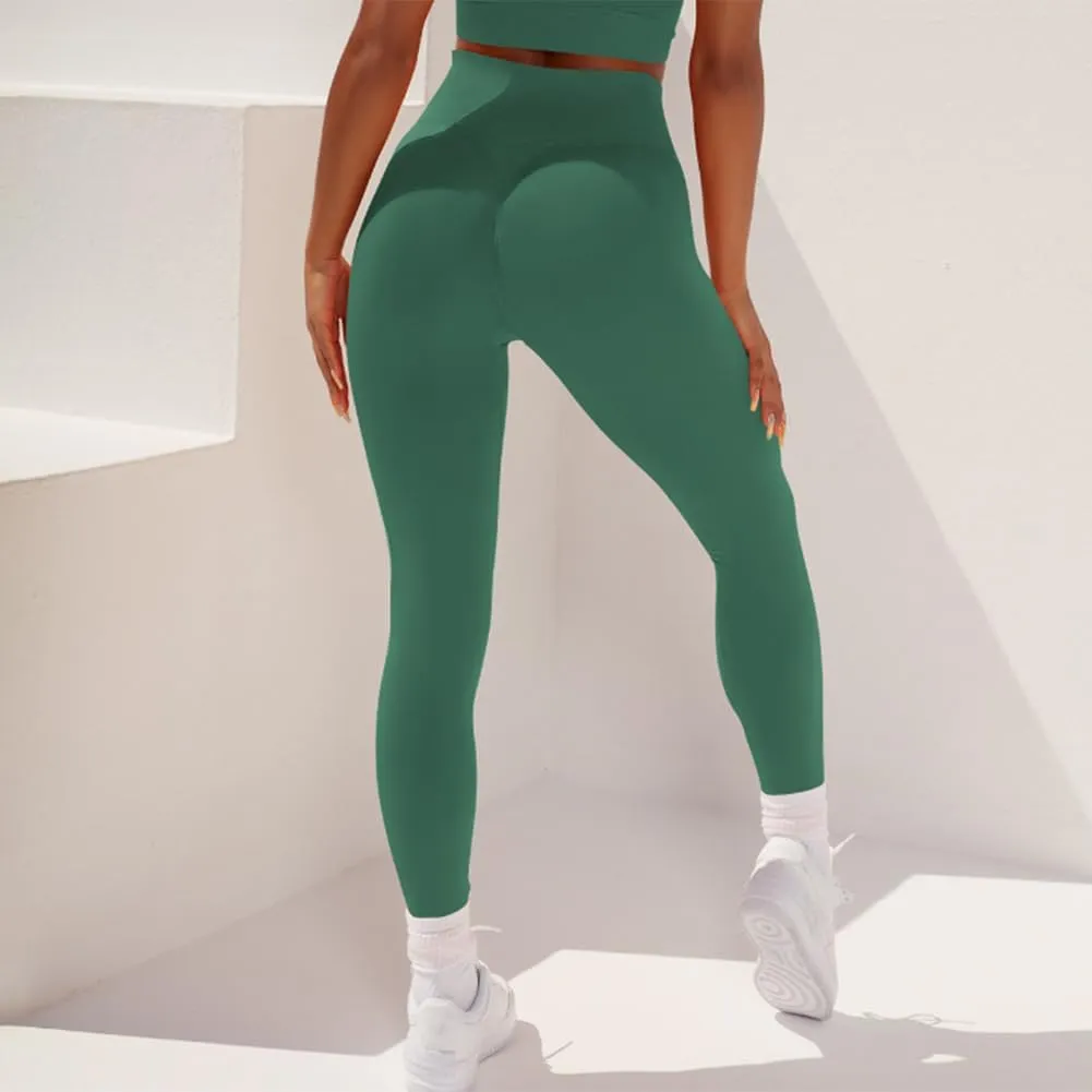 Women Scrunch Butt Lift Leggings Yoga Pants High Waist Anti Cellulite Push Up Seamless Compression Tights