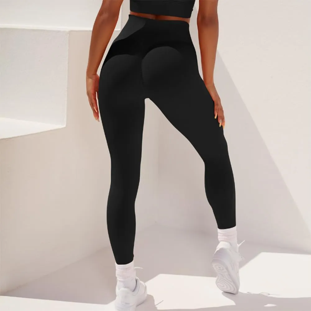 Women Scrunch Butt Lift Leggings Yoga Pants High Waist Anti Cellulite Push Up Seamless Compression Tights