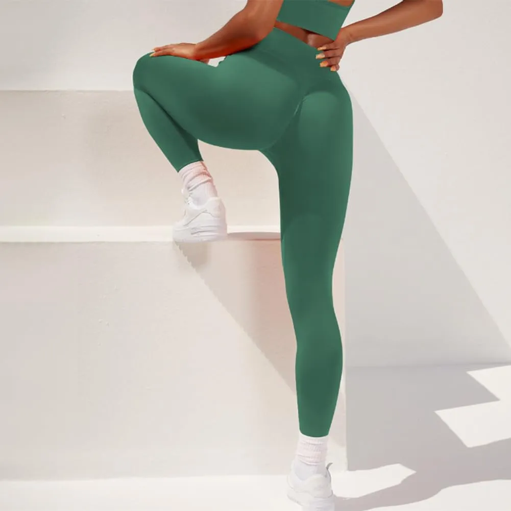 Women Scrunch Butt Lift Leggings Yoga Pants High Waist Anti Cellulite Push Up Seamless Compression Tights