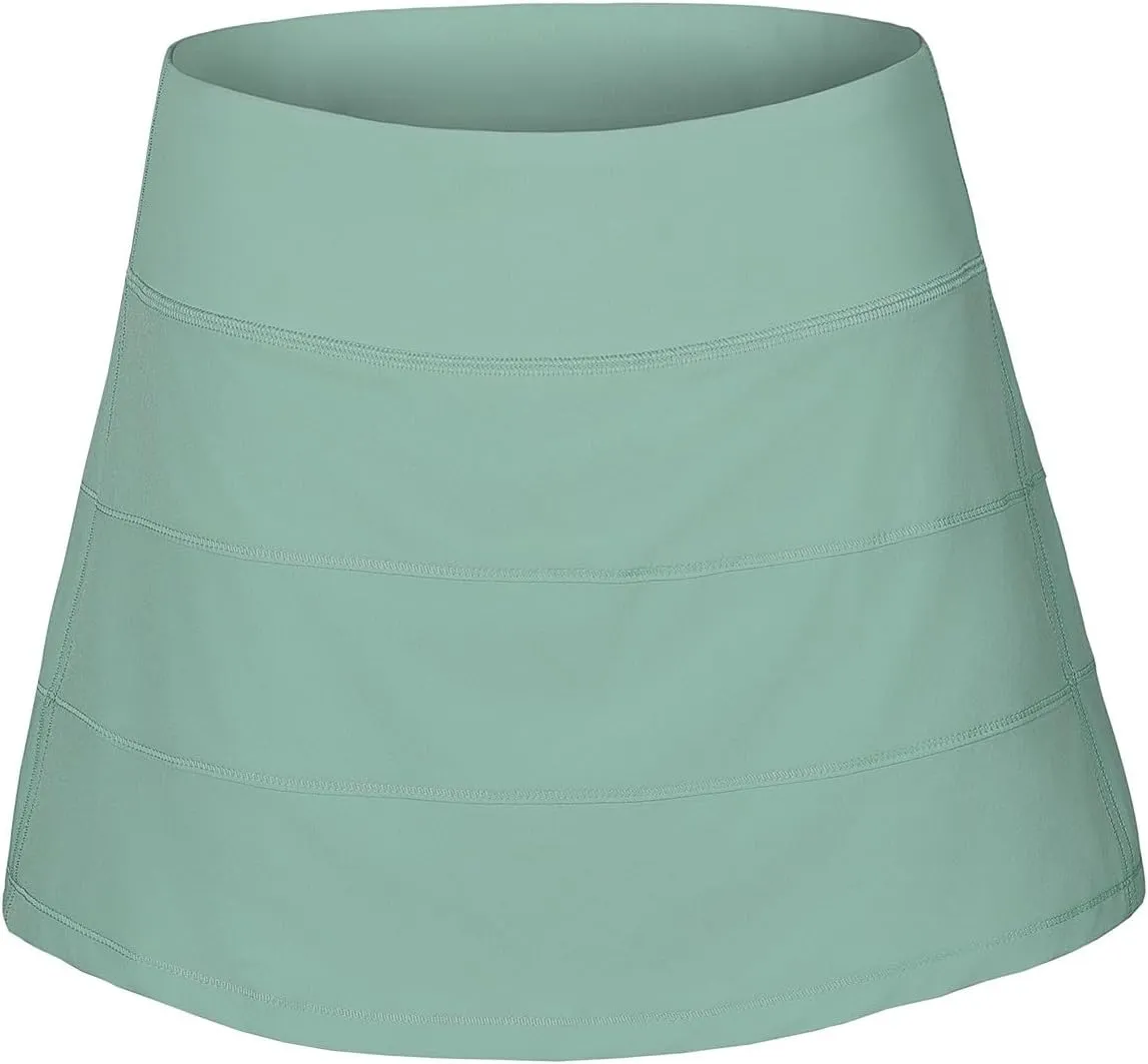Women's Comfortable Breathable Fitness Yoga Skirt Sports High Waist Slimming Tennis Skirt Grass Table Skirts