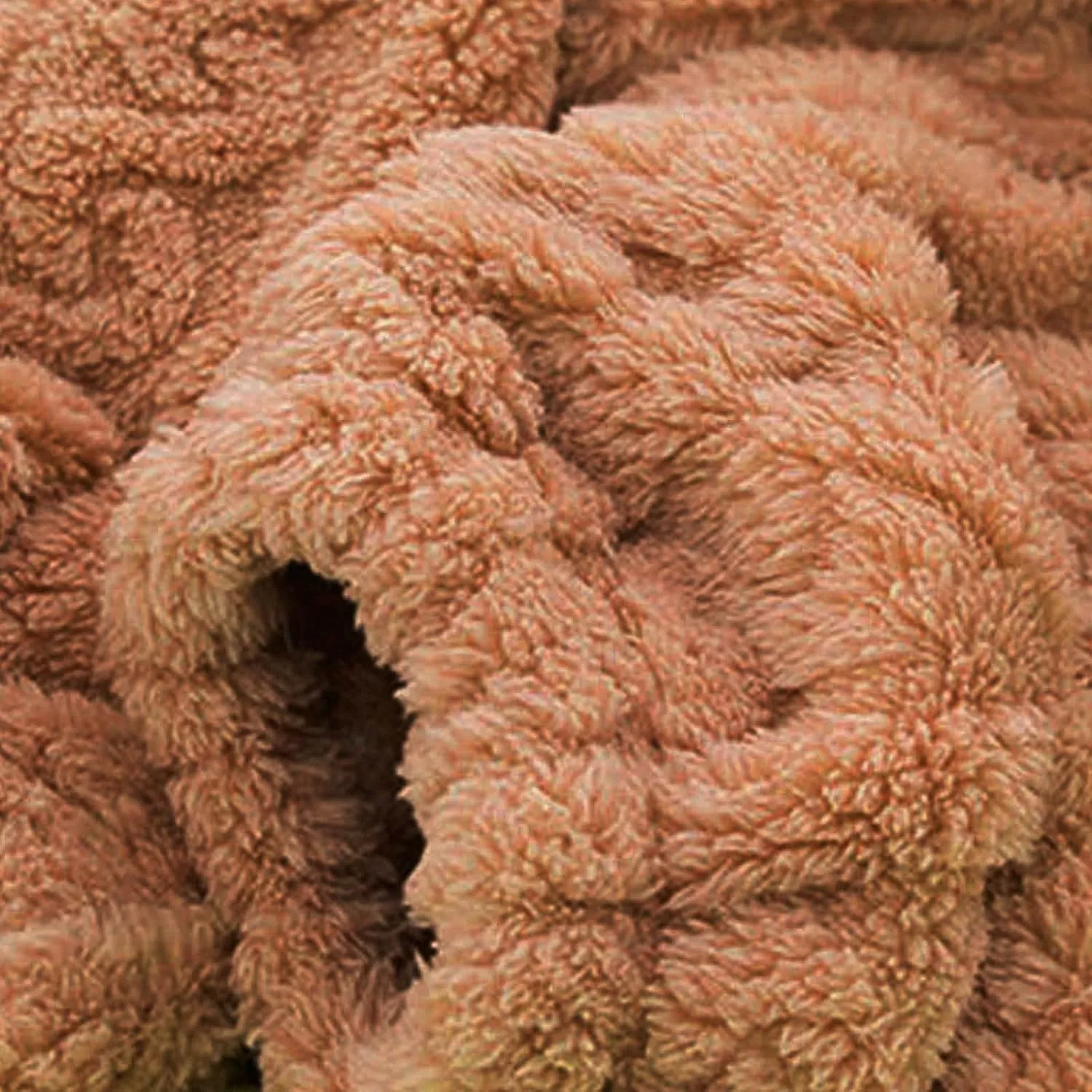 Women's Fuzzy Pajama Pants Elastic Waist Fleece Plush Twist Knitted Pj Pants with Pockets Comfort Home Lounge Pants