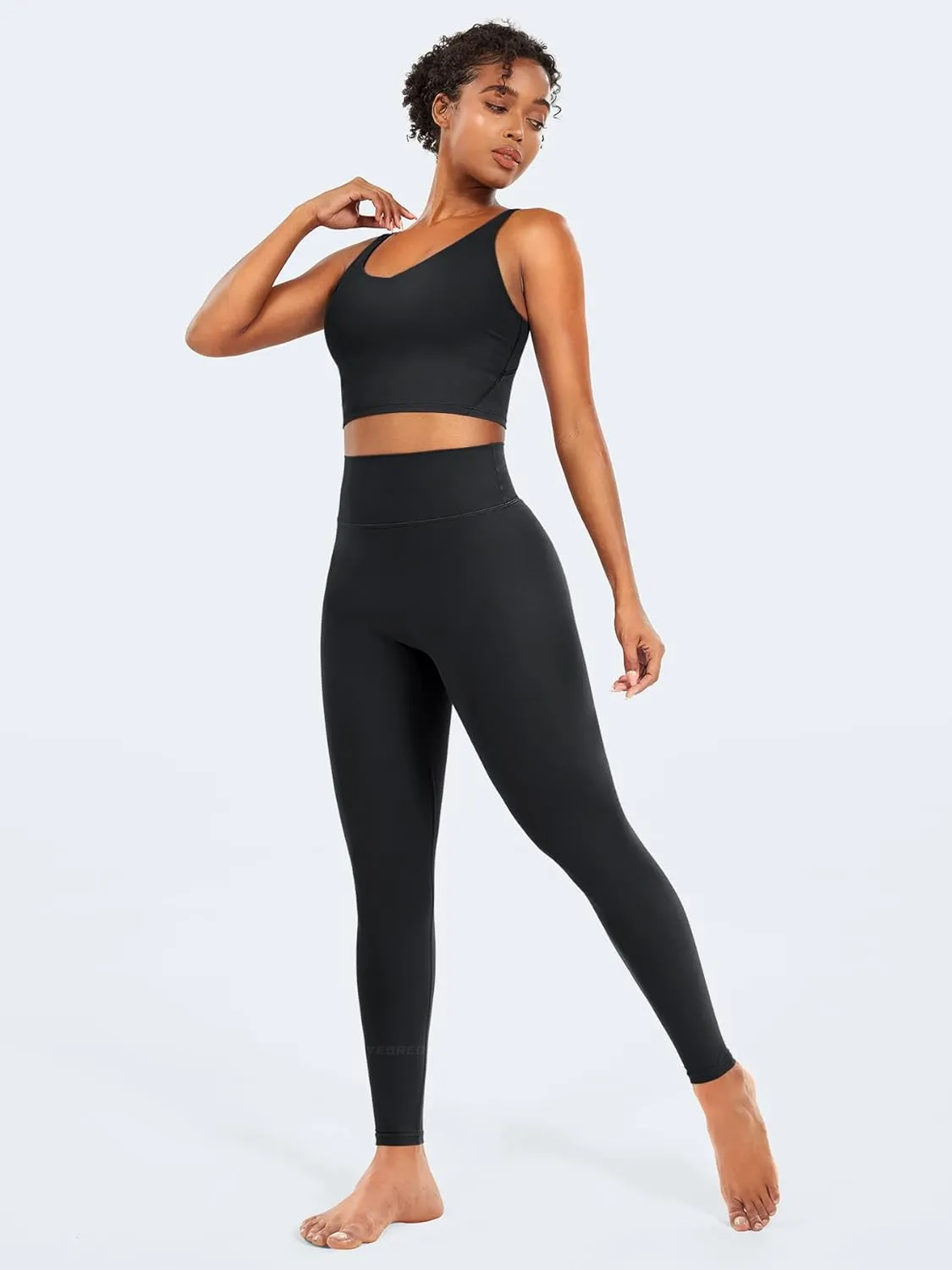YEOREO Hidden Butt Scrunch Womens Workout Leggings Butt Lifting Tummy Control Yoga Pants High Waist Edwine Legging