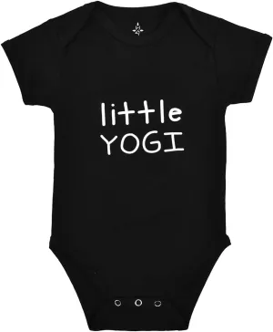 Yoga Baby Organic Cotton Girl Boy Clothes Little Yogi Onesie for Yoga Babies