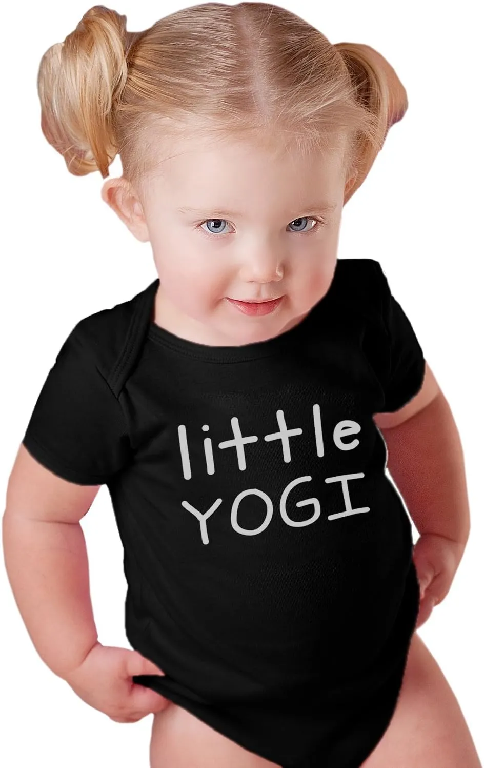 Yoga Baby Organic Cotton Girl Boy Clothes Little Yogi Onesie for Yoga Babies