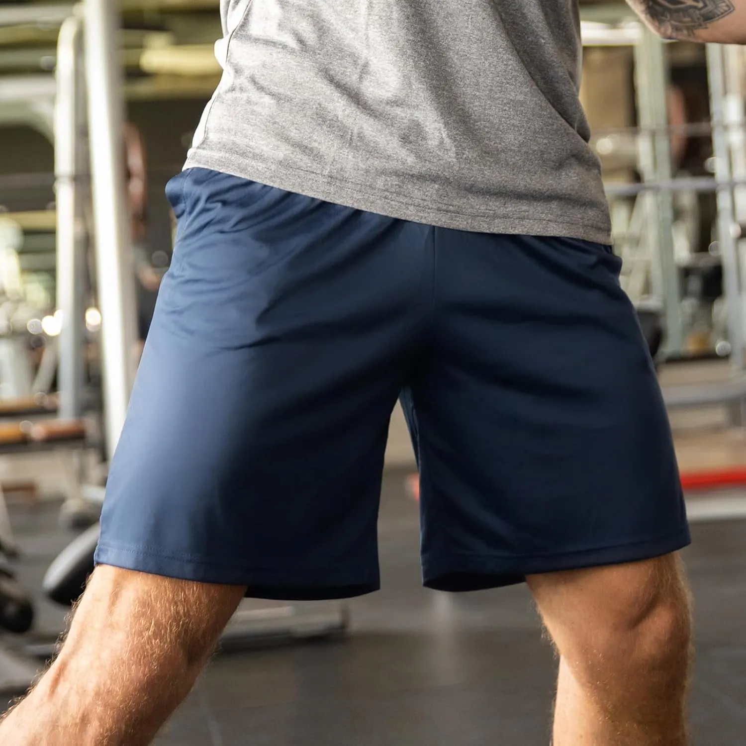ZENGVEE 5 Pack Athletic Gym Mens Shorts Workout Quick Dry Basketball Shorts with Pockets for Running Casual Activewear