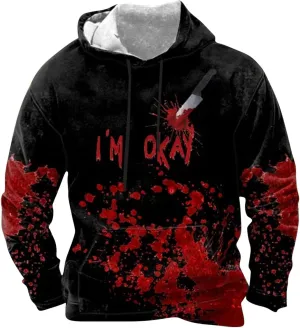 Zip Up Hoodie Winter Loose Plus Size Hooded Pullover Sweater Hoddies For Men Shirts For Men Plain Shirts For Men