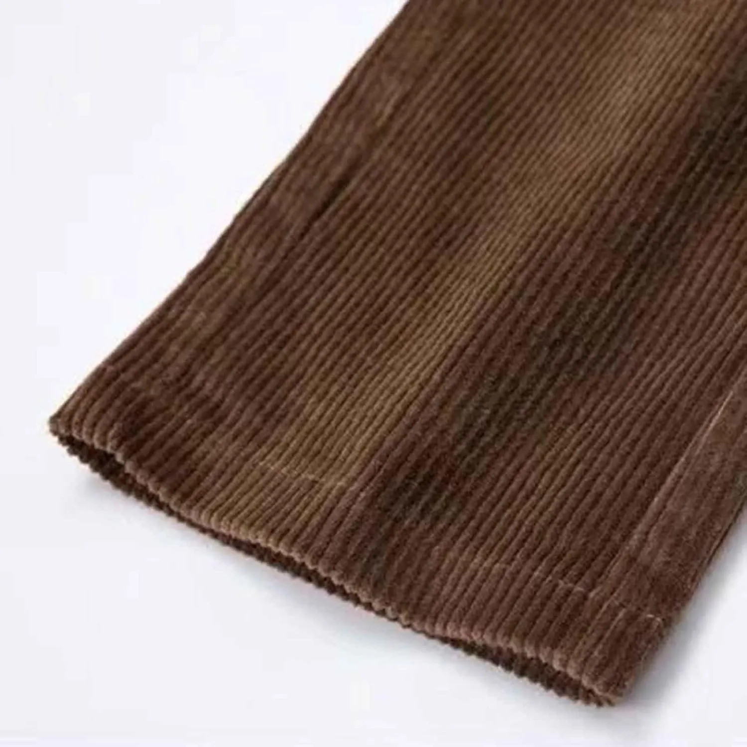 ZYXTIM Women's Fleece Lined Corduroy Pants Plus Size Elastic Waist Casual Pull On Soft Comfy Joggers Hiking Thermal Bottoms